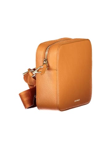 COCCINELLE Orange Leder-Handtasche