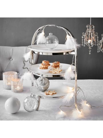 Butlers LED-Lichterkette FEATHERS in Weiß