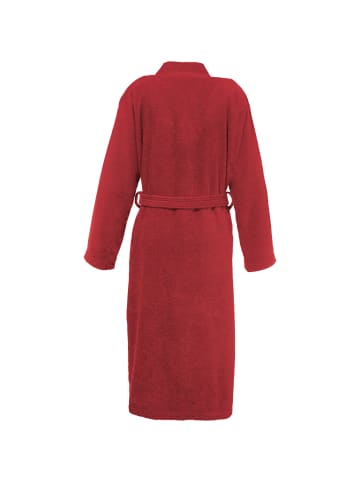 REDBEST Frottier Unisex-Bademantel Chicago in rot