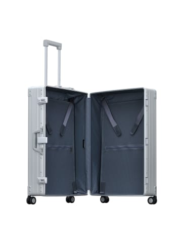 Aleon Traveler Macro 4-Rollen Trolley 77 cm in platinum