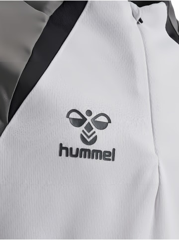 Hummel Kinder Trainingsjacke "Lead 2.0 Half Zip" in Weiß