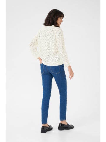 Kaffe Strickpullover KAnika Loose fit in Chalk