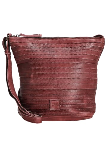 FREDs BRUDER Gürtelinchen - Schultertasche 28 cm (toffee) in barolo red
