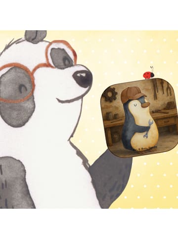 Mr. & Mrs. Panda Untersetzer Tasse Wenn Papa es nicht reparieren... in Weiß