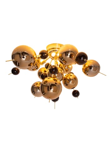 näve Deckenleuchte "EXPLOSION" in gold - (L)57 cm x (B)57 cm x (H)38 cm