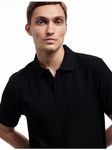 KOTON TSHIRT SS POLO in Schwarz