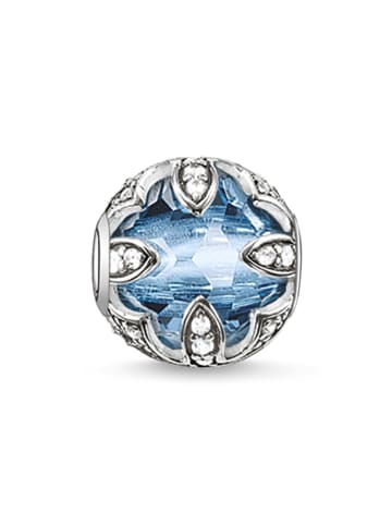 Thomas Sabo Karma Bead "Lotos hellblau K0106-644-1" in Blau