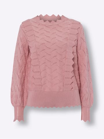 Heine Feinstrickpullover in hortensie