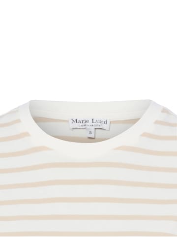 Marie Lund Shirt in weiß melange - 0003