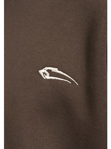 SMILODOX Hoodie Rayk in Braun