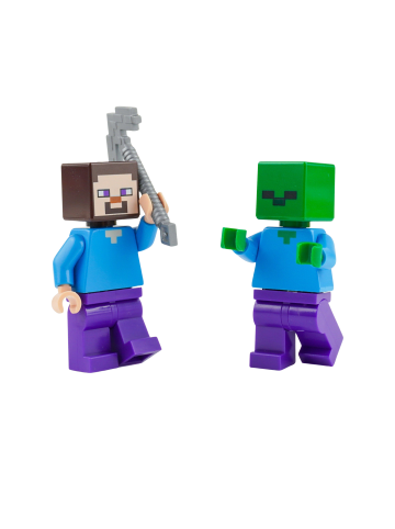 LEGO Minecraft Set Steve, Alex & Zombie Menge 1x - ab 3 Jahren in multicolored