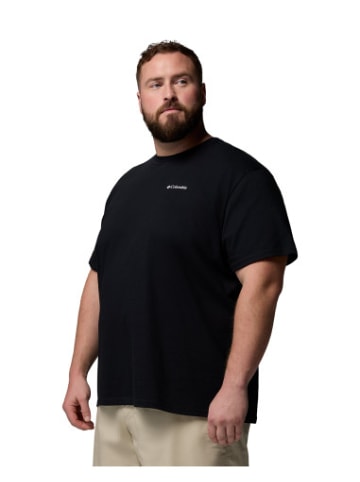 Columbia Tshirt in Schwarz