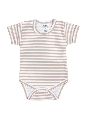 TupTam Mädchen Baby Body Kurzarm 5er Pack in beige/rosa