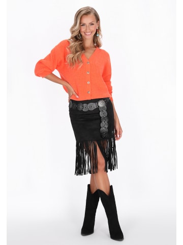 IZIA Cardigan in orange
