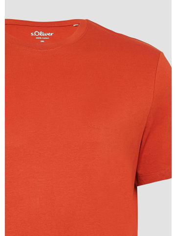 s.Oliver T-Shirt in 3529_mohnrot