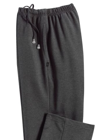 hajo Freizeithose in anthrazit-meliert