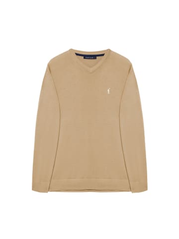 Polo Club Pullover in CAMEL