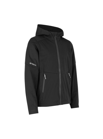 IDENTITY Soft Shell-Jacke modern in Schwarz