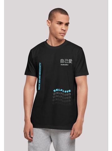 F4NT4STIC T-Shirt Self Love TEE UNISEX in schwarz