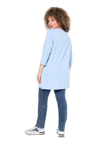 Ulla Popken Longshirt in lichtblau