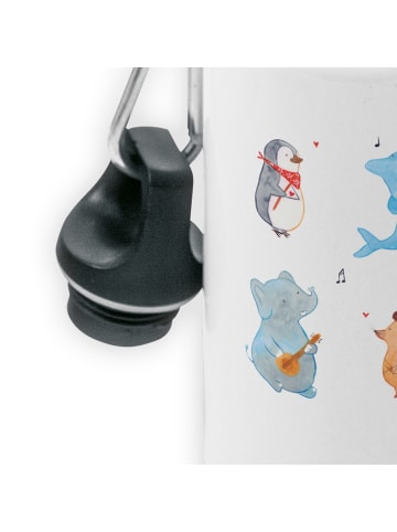Mr. & Mrs. Panda Kindertrinkflasche Big Einheit mit Spruch in Weiß