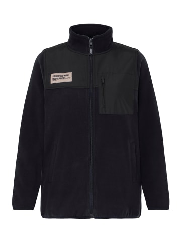Oxmo Fleecejacke OXNete in Schwarz