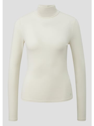 QS T-Shirt in 0200_creme