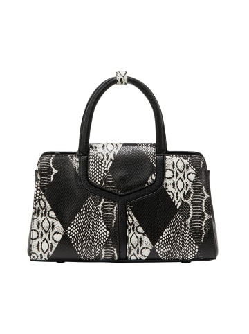 faina Women Handbag in Brown Black