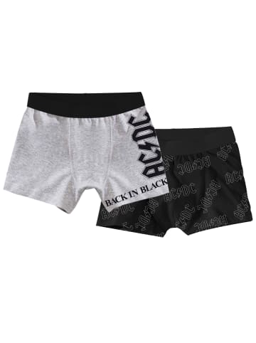ACDC 11er Pack AC/DC Boxershort in grau/schwarz