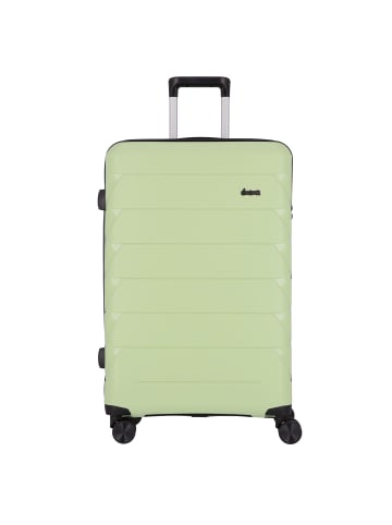 D&N Travel Line 4100 4 Rollen Trolley L 74 cm in lime green