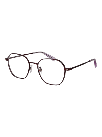 Ana Hickmann Frauen Optische Fassungen Geometrisch Burgundisch