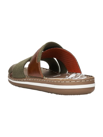 rieker Komfort Sandalen in Oliv
