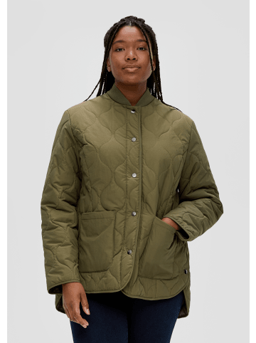 TRIANGLE Outdoor-Jacke langarm in Olive