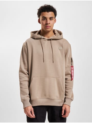 Alpha Industries Alpha Industries Hoodie in vintage sand