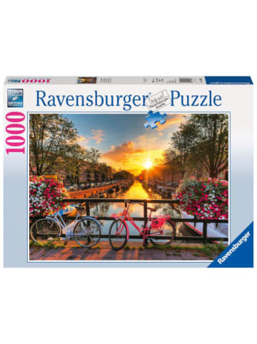 Ravensburger Puzzle 1000 Teile Fahrräder in Amsterdam - ab 14 Jahre