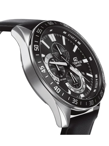 Casio Edifice Herrenuhr Chronograph Schwarz