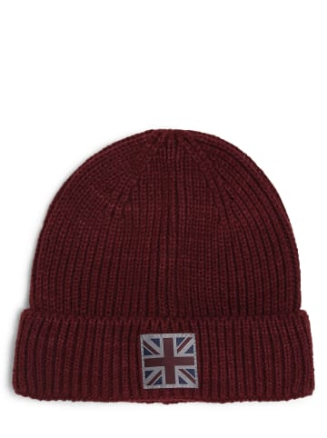 Finshley & Harding London Mütze in himbeer - 0009