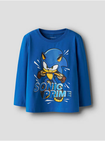 name it Oberteil mit langen Ärmeln in Victoria Blue