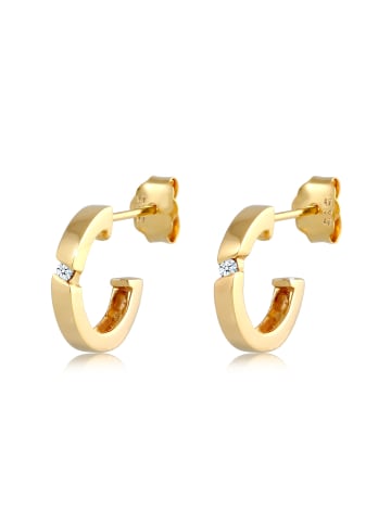 Elli DIAMONDS  Ohrringe 585 Gelbgold in Gold