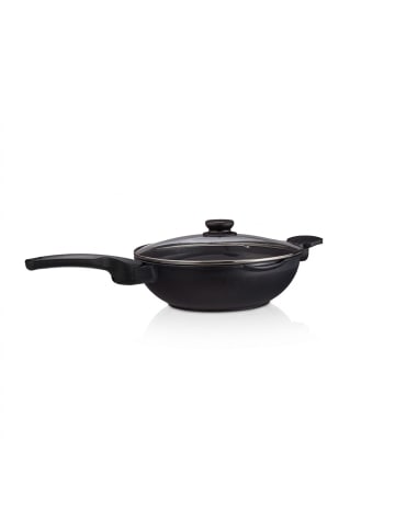 relaxdays Wok in Schwarz - Ø 30 cm