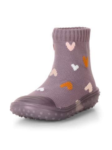 Sterntaler Adventure-Socks Herzen in lila