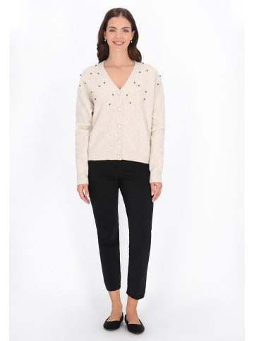 Albee Women Cardigan in Cream Melange
