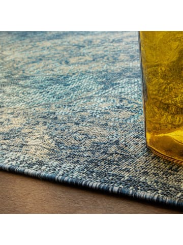 obsession Kurzflor Teppich Nautic 885 in blau - rechteckig