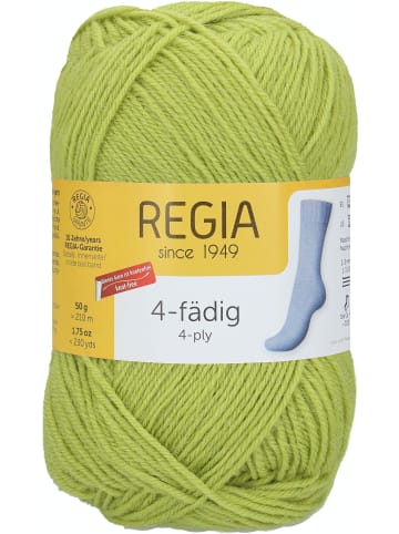 Regia Handstrickgarne 4-fädig Uni, 50g in Limette