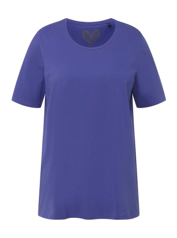 Ulla Popken Shirt in blau lila