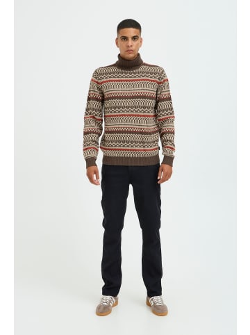 BLEND Strickpullover BHPullover in Braun