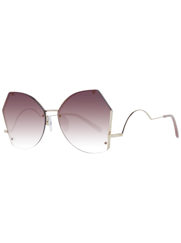 Ana Hickmann Frauen Sonnenbrille Schmetterling Gold