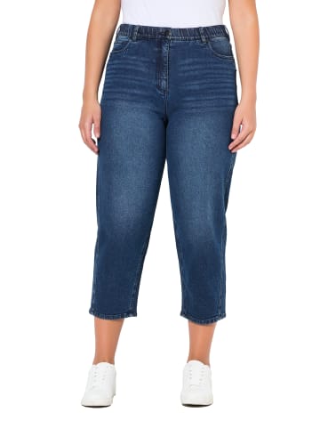 Ulla Popken Jeans in dark blue denim