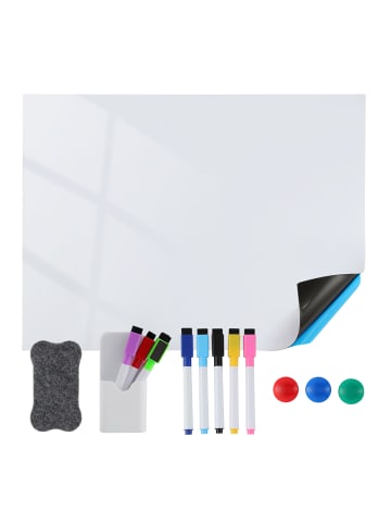 Home Nature Wohnkonzept Magnetisch Whiteboard Folie in Weiß 100x44.5 cm