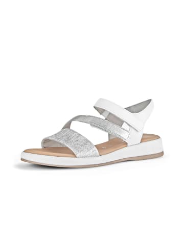 Gabor Riemchensandalen in silber